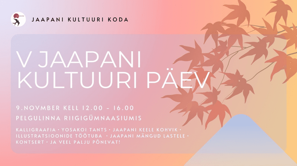 japani kultuuri päev_PERG