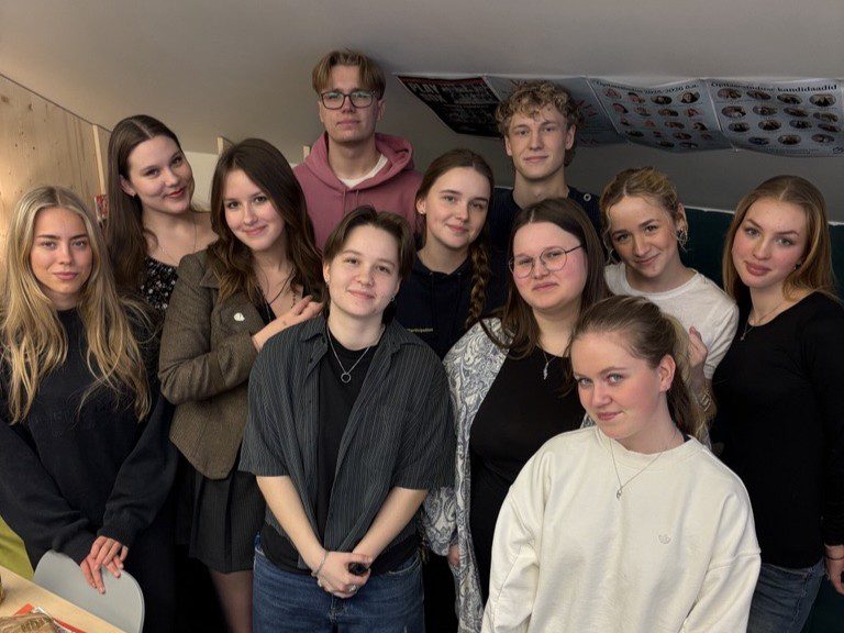 PERGi õpilasesinduse osaline koosseis