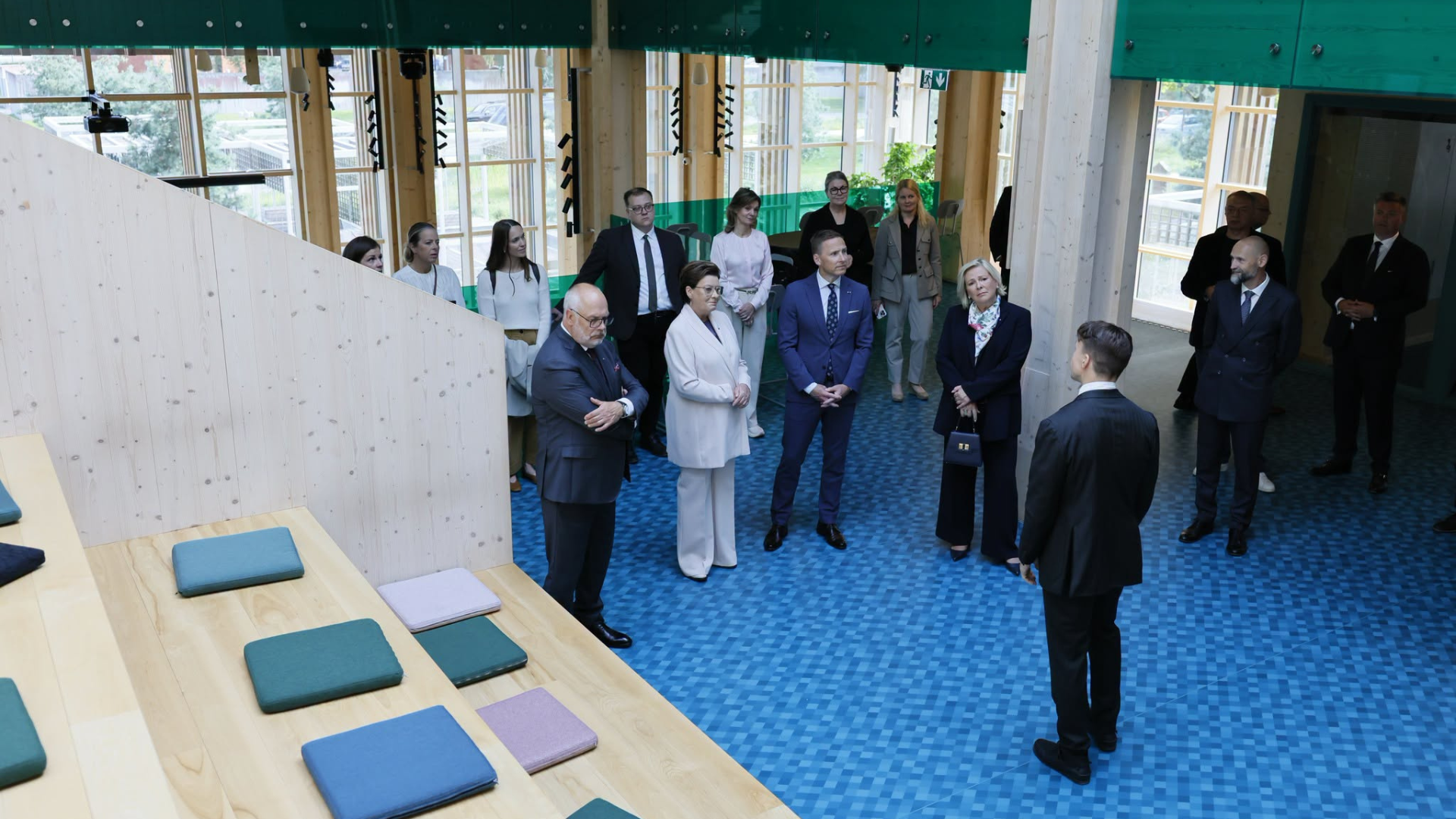 Islandi ja Eesti presidentide visiit PERGis. Foto Raigo Pajula